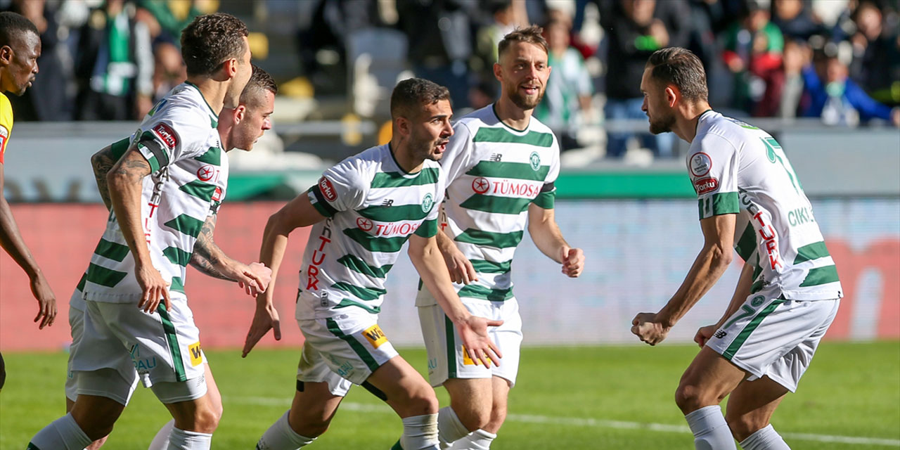 Konyaspor-Kayserispor maçına penaltılar damga vurdu: Konyaspor yenilmezlik serisi yakaladı!