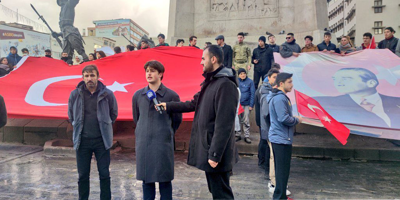 Başkent Ankara'da 12 şehidimiz için yürüdüler!