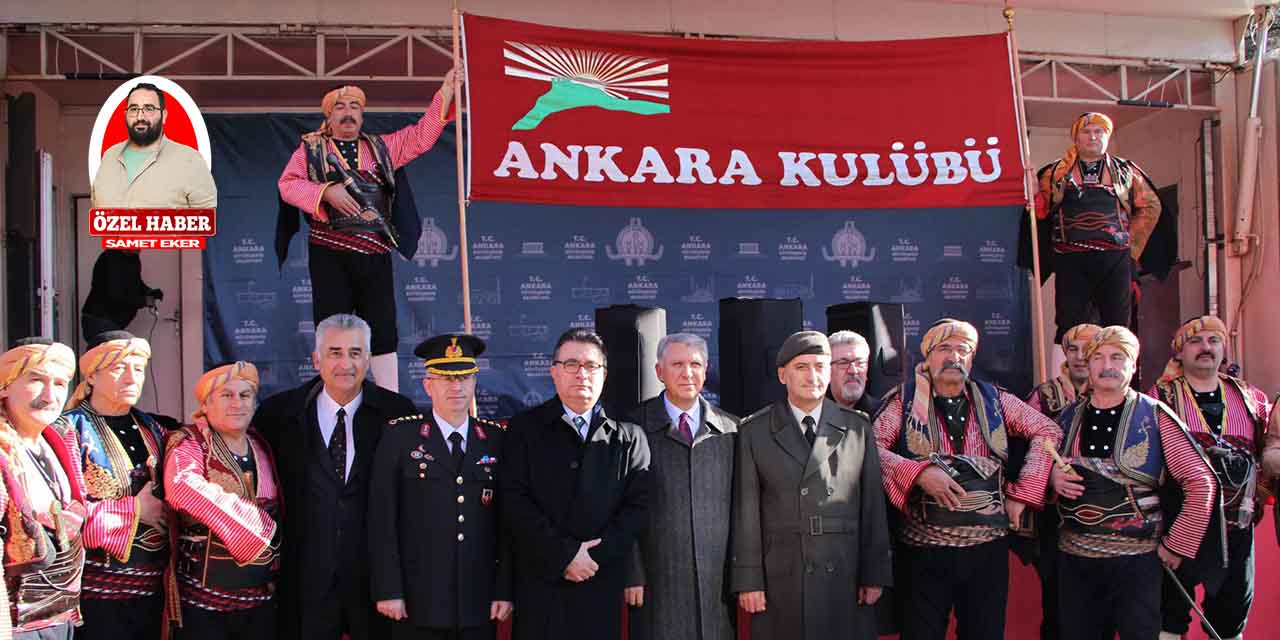 Atatürk'ün Ankara'ya gelişinin 104. Yılı Keklikpınarı'nda kutlandı