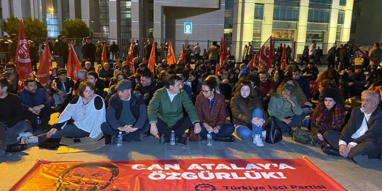 Can Atalay’a tahliye yok! Çağlayan Adliyesi’nde ‘Can Atalay nöbeti’ sürüyor