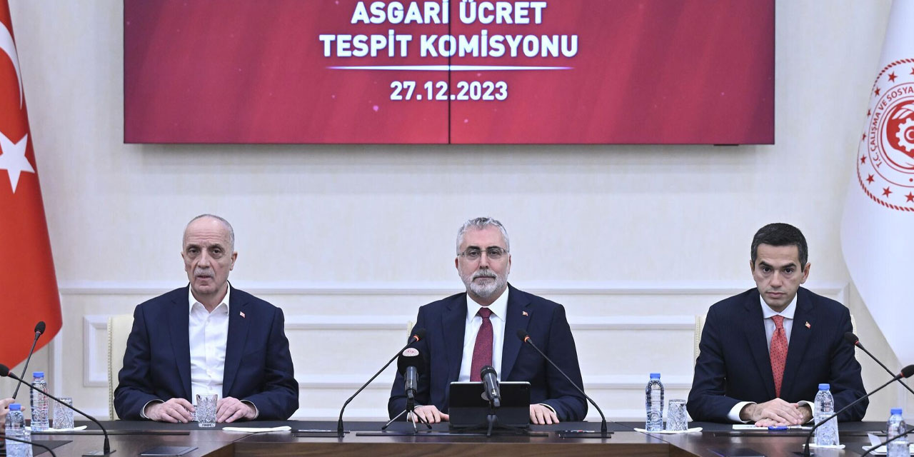SON DAKİKA...  Bakan Işıkhan asgari ücreti açıkladı: 17 Bin 2 TL |TÜRK- İŞ Başkanı: " Bizim teklifimiz 18 Bin TL idi"