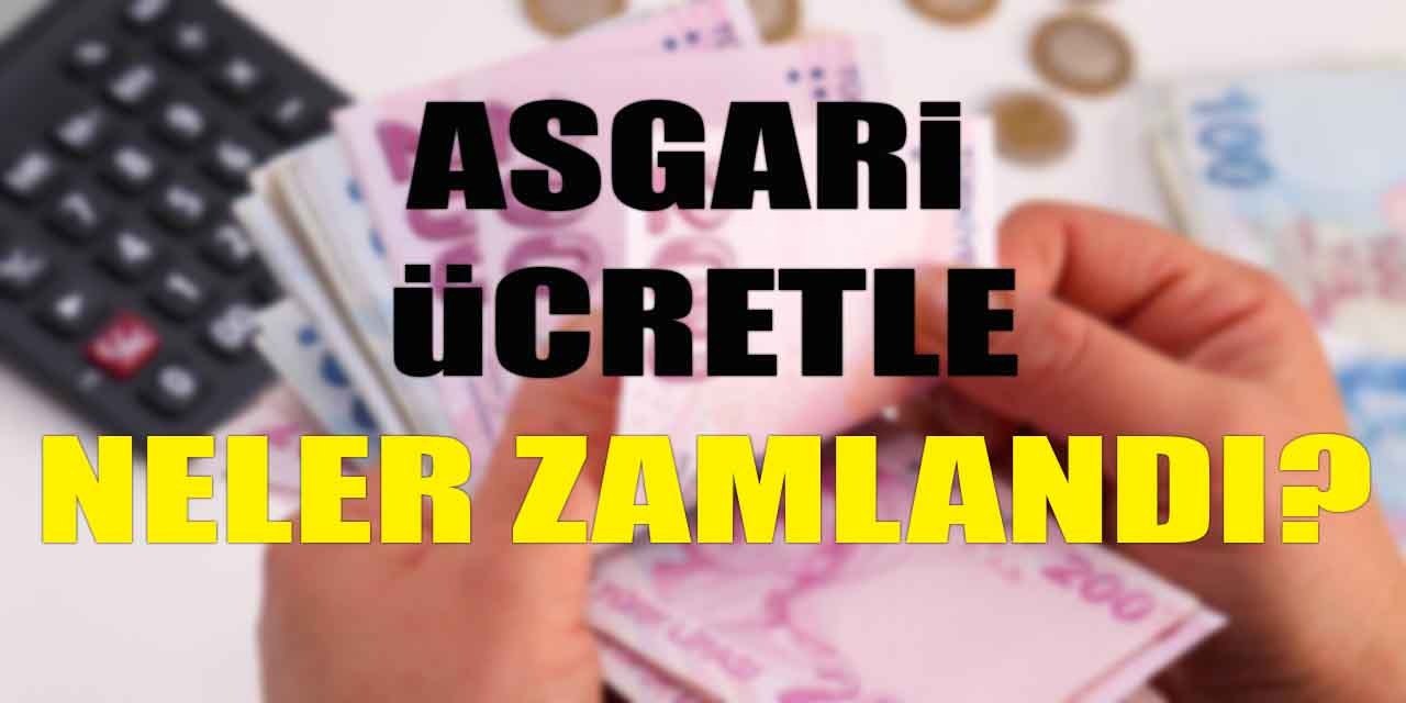 Asgari ücret sonrası nelere zam geldi? Pasaporttan engelli aylığına, stajyer maaşından askerlik borçlanmasına 2024 zamları!