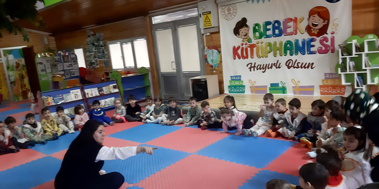 Sincan'da bebek kütüphanelerine ilgi büyük