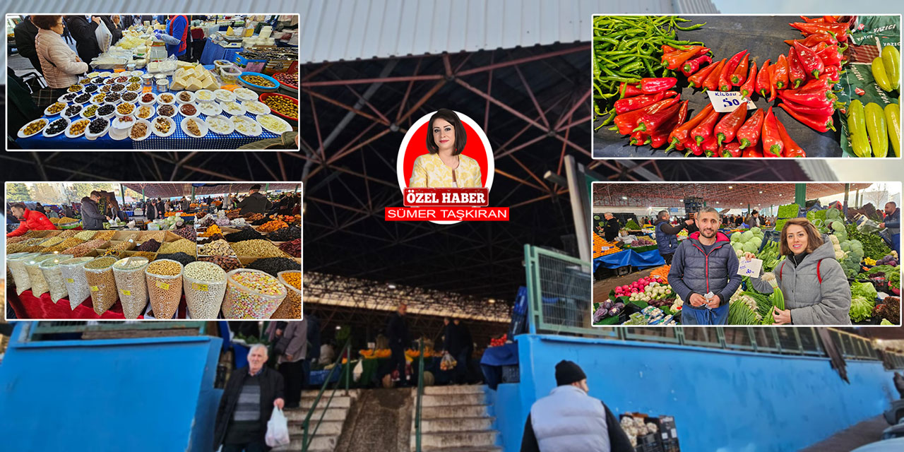 2023 yılının son pazarında Ankara Ümitköy Semt Pazarı'nda fiyatlar ne durumda?