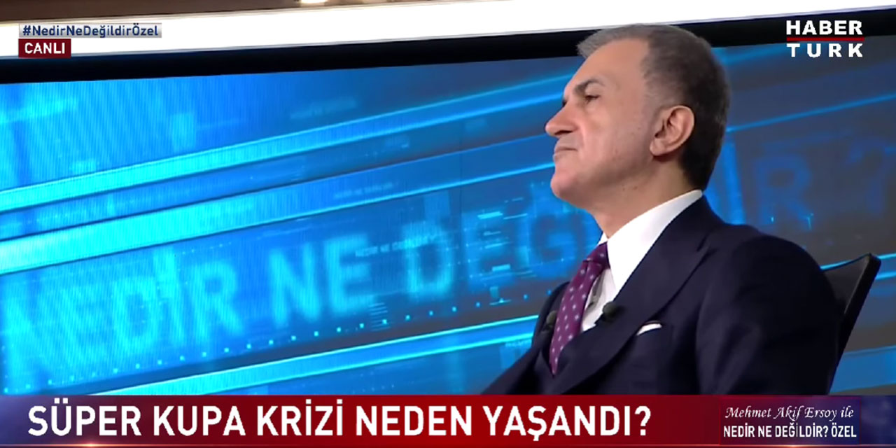 Ömer Çelik'ten Süper Kupa maçı açıklaması | TFF Başkanı Mehmet Büyükekşi istifa etmeli mi? sorusuna cevap verdi!