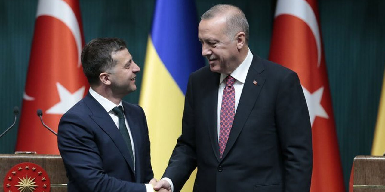 Cumhurbaşkanı Erdoğan Ukrayna Devlet Başkanı Zelenskiy ile görüştü