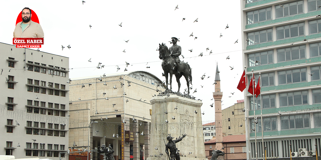 Ankara’nın önemli simgelerinden Zafer Anıtı (Ulus Atatürk Heykeli)