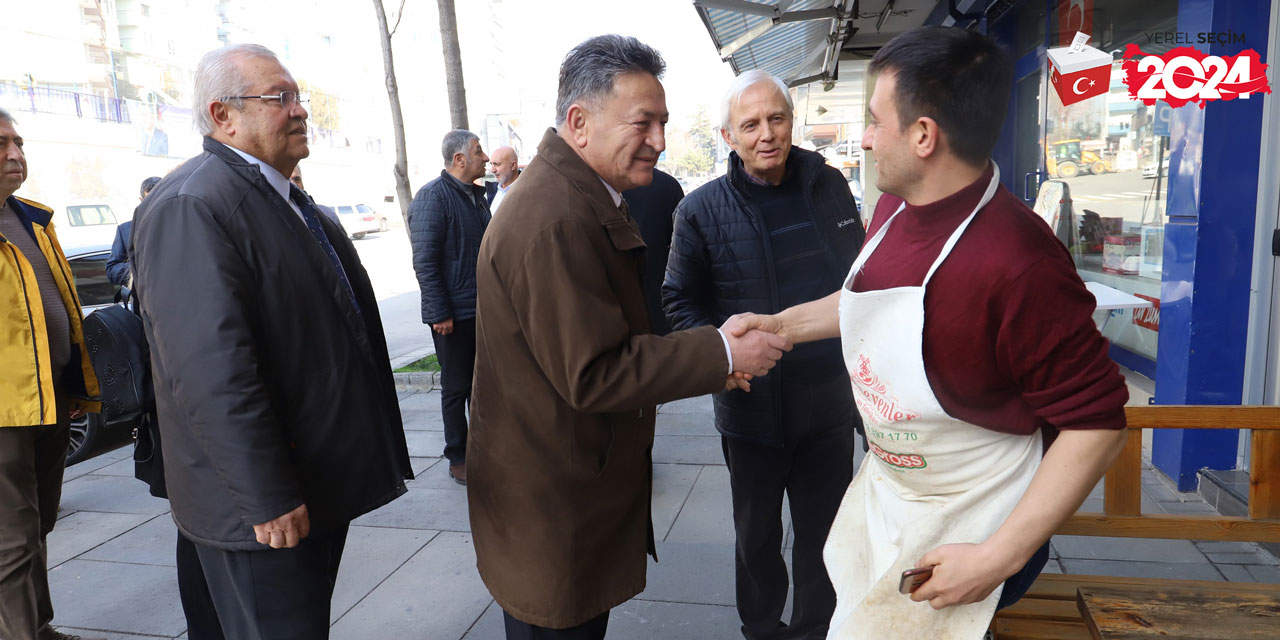 Metin Özaslan Mamak'ta ziyaretlere devam etti: ''Mamak’ı Başkent’in çekim merkezi haline getireceğiz''