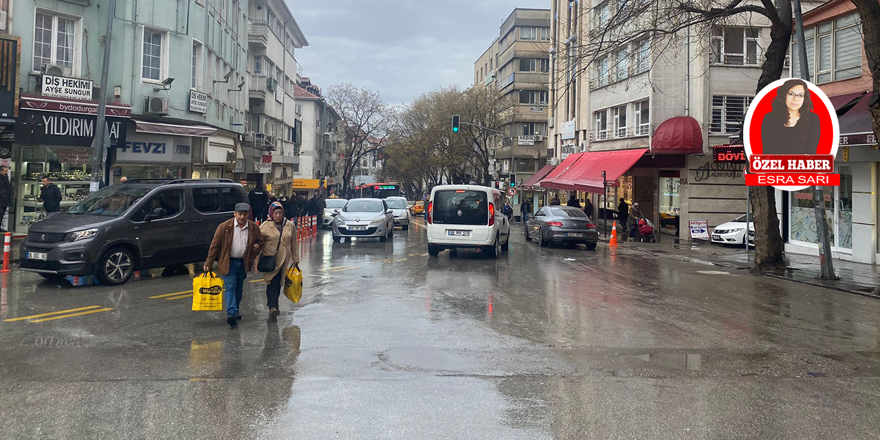 Ankara’da sağanak yağış etkili oldu