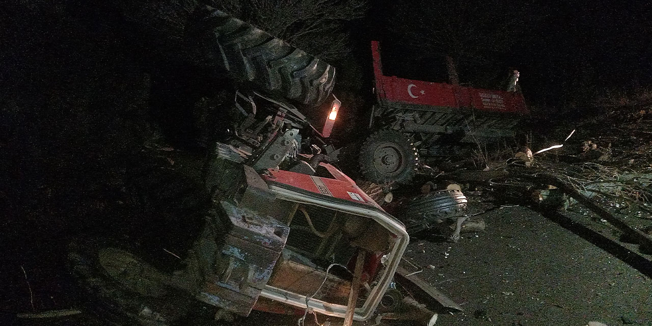 Kırıkkale'de korkunç kaza: 1 kişi öldü 1 kişi ağır yaralandı