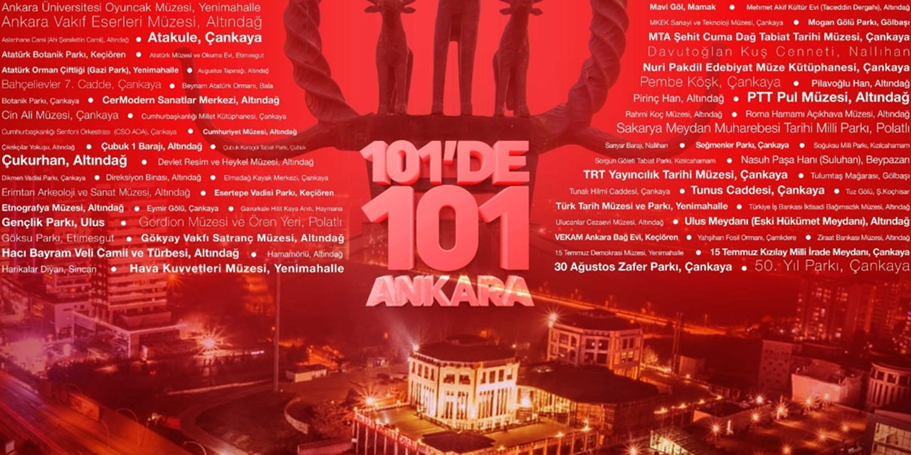 Ankara Ticaret Odası Cumhuriyet'in 101'nci yılına özel olarak Ankara takvimi hazırladı
