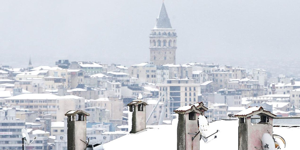 İstanbul'da sıcaklıklar düştü: İlk kar yağdı