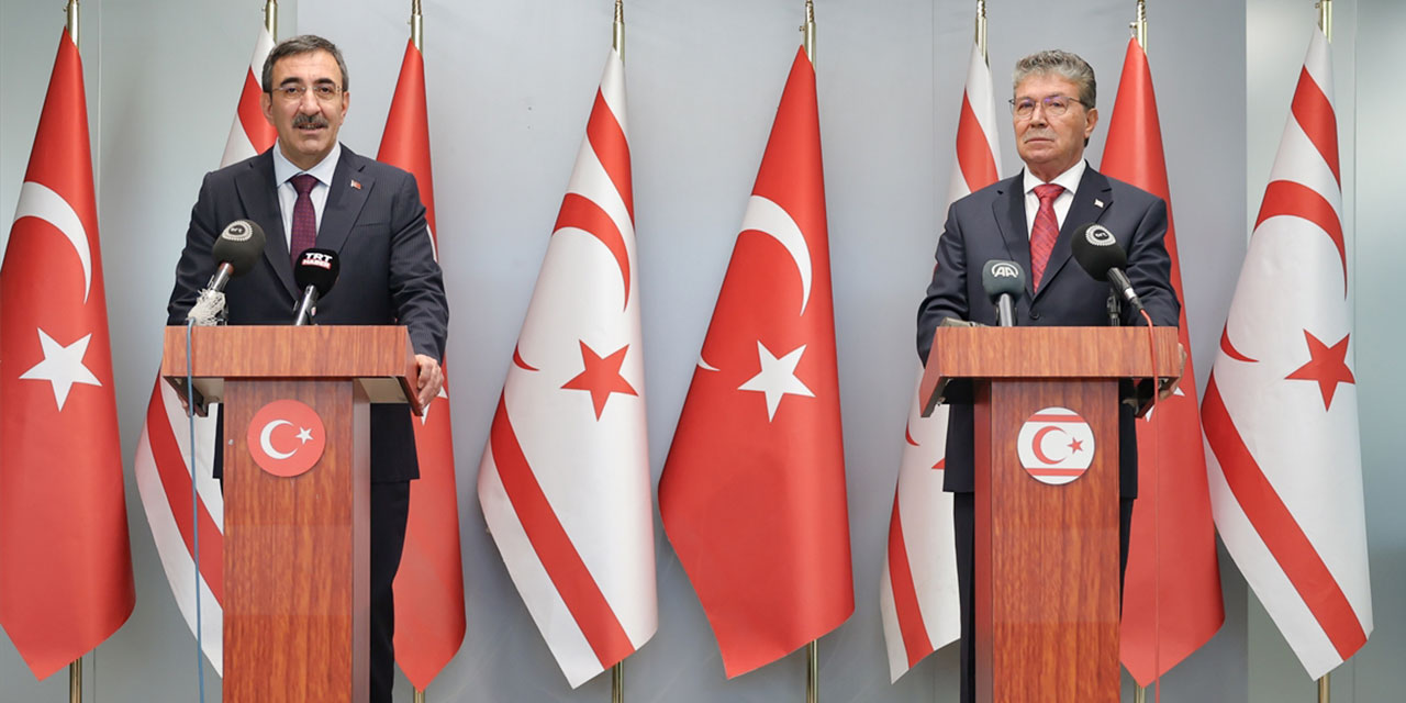 Cumhurbaşkanı Yardımcısı Yılmaz: Kıbrıs Türkü dünyayla bütünleşmeye devam edecek