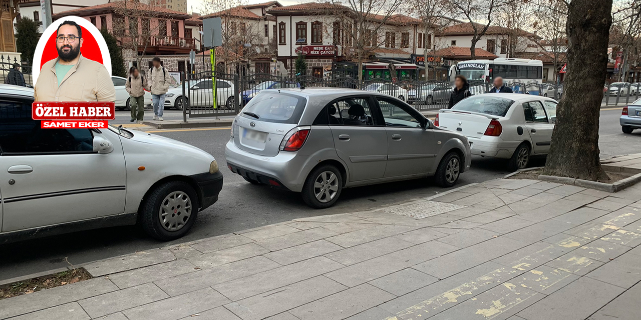 Ankara Altındağ'daki kaldırımlarda bulunan engelli sarı çizgilerine ne oldu?