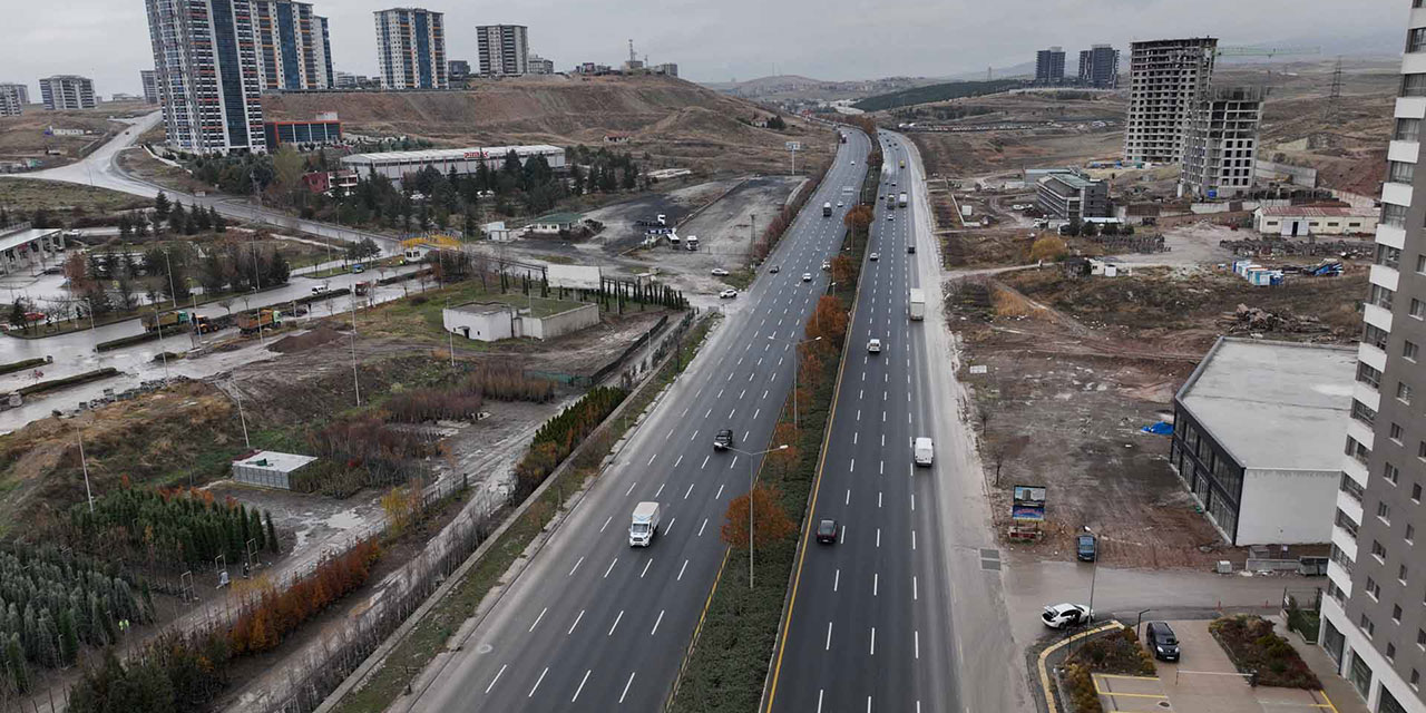 Ankara Büyükşehir Belediyesi İstanbul Yolu'na bağlanacak yeni yol yapım projesinin ihalesini gerçekleştirecek