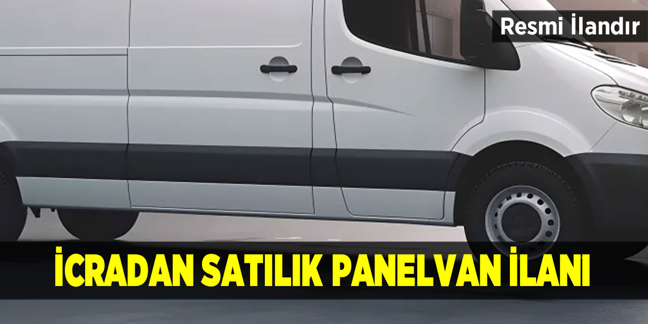 İcradan satılık panelvan ilanı