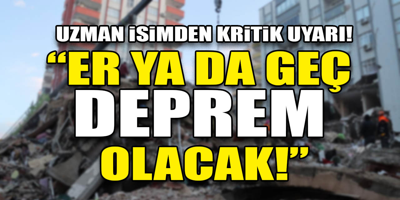 Deprem Bilimci Övgün Ahmet Ercan'dan kritik deprem uyarısı geldi!