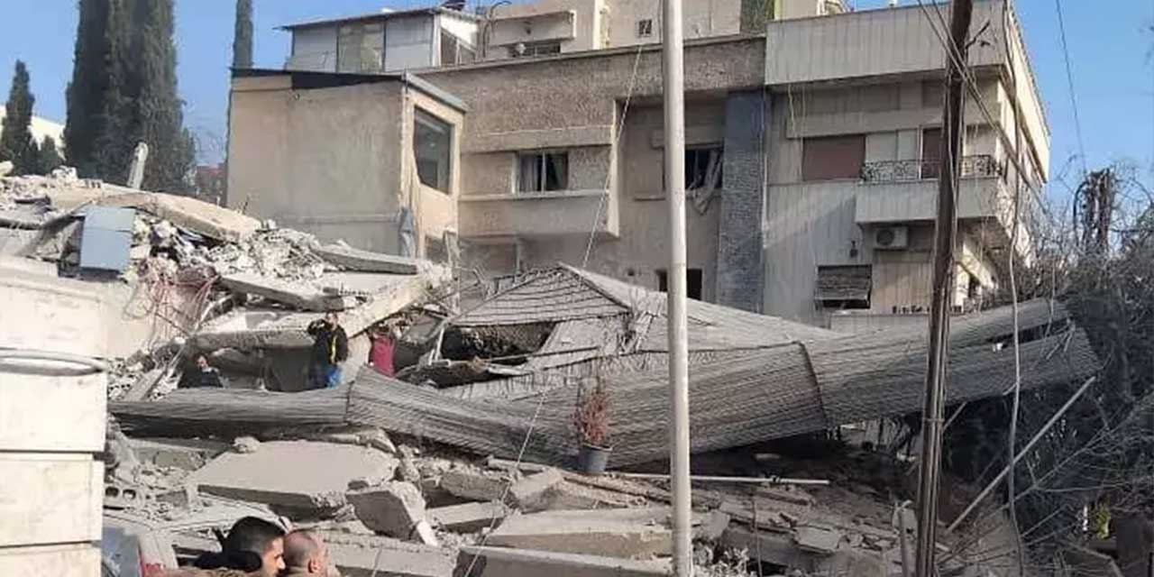 İsrail Şam'ı bombaladı: Çok sayıda ölü ve yaralı var!