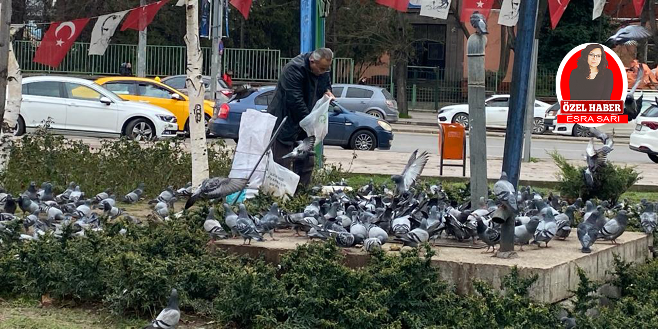 Ankara Kurtuluş Parkı'nda yürekleri ısıtan davranış!