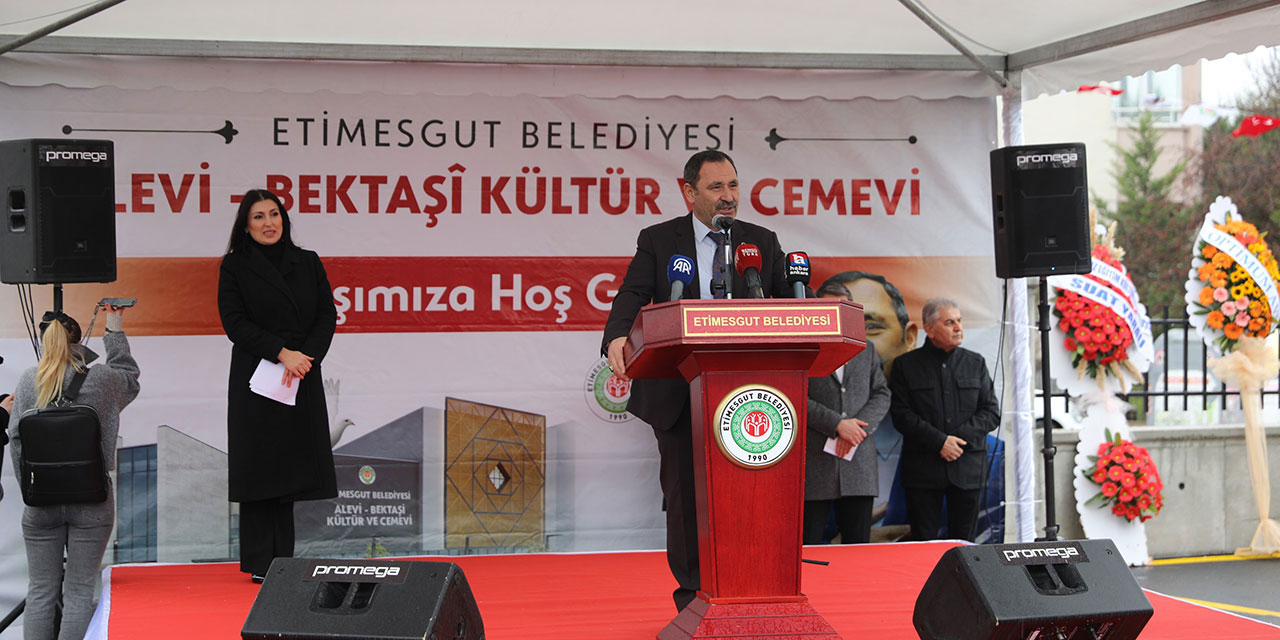 Etimesgut Belediyesi Alevi Bektaşi Kültür ve Cemevini açtı