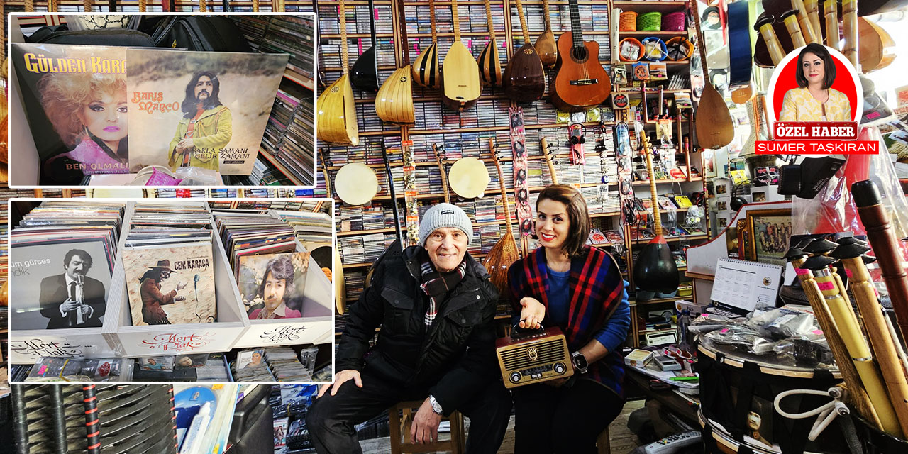 Ankara Yenimahalle'de yılların eskitemediği bu müzik market ile nostalji yolculuğuna çıkabilirsiniz