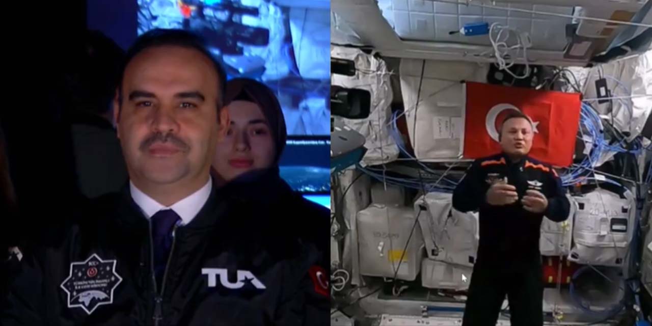 Bakan Kacır, Astronot Alper Gezeravcı ile bakın ne konuştu