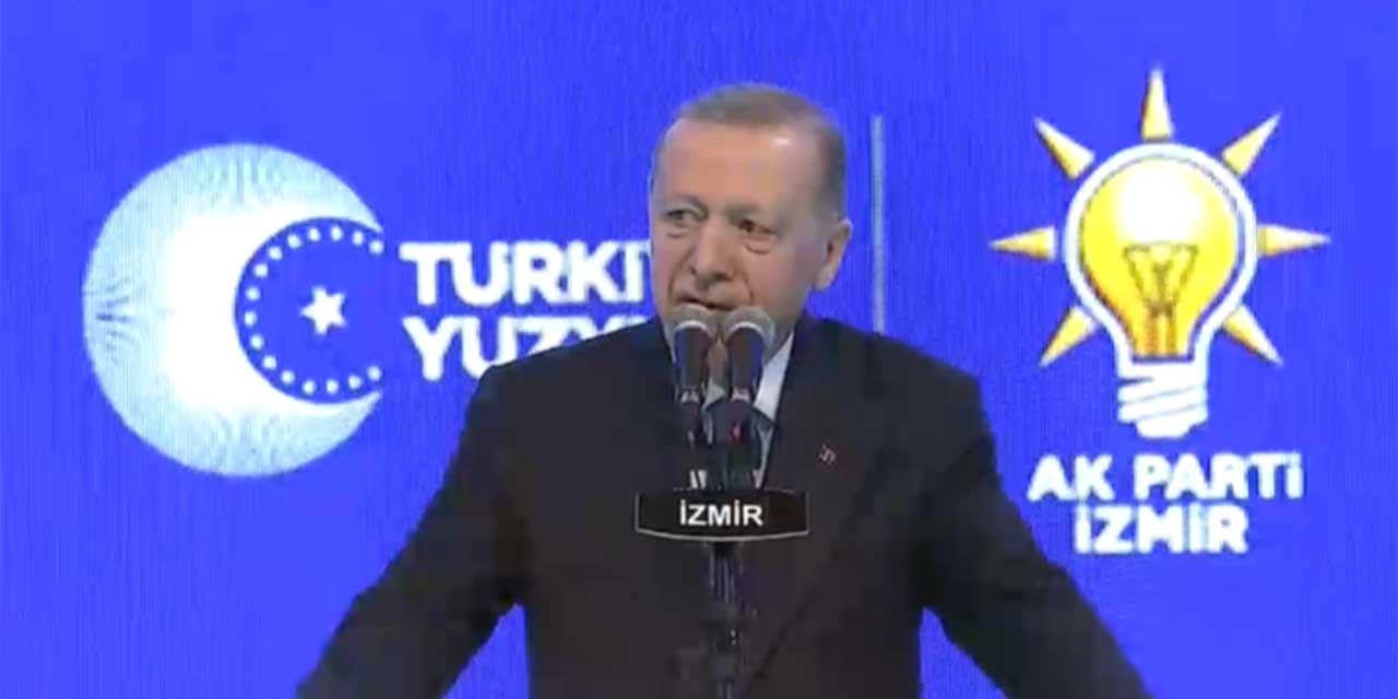 Erdoğan İzmirli vatandaşlara seslendi