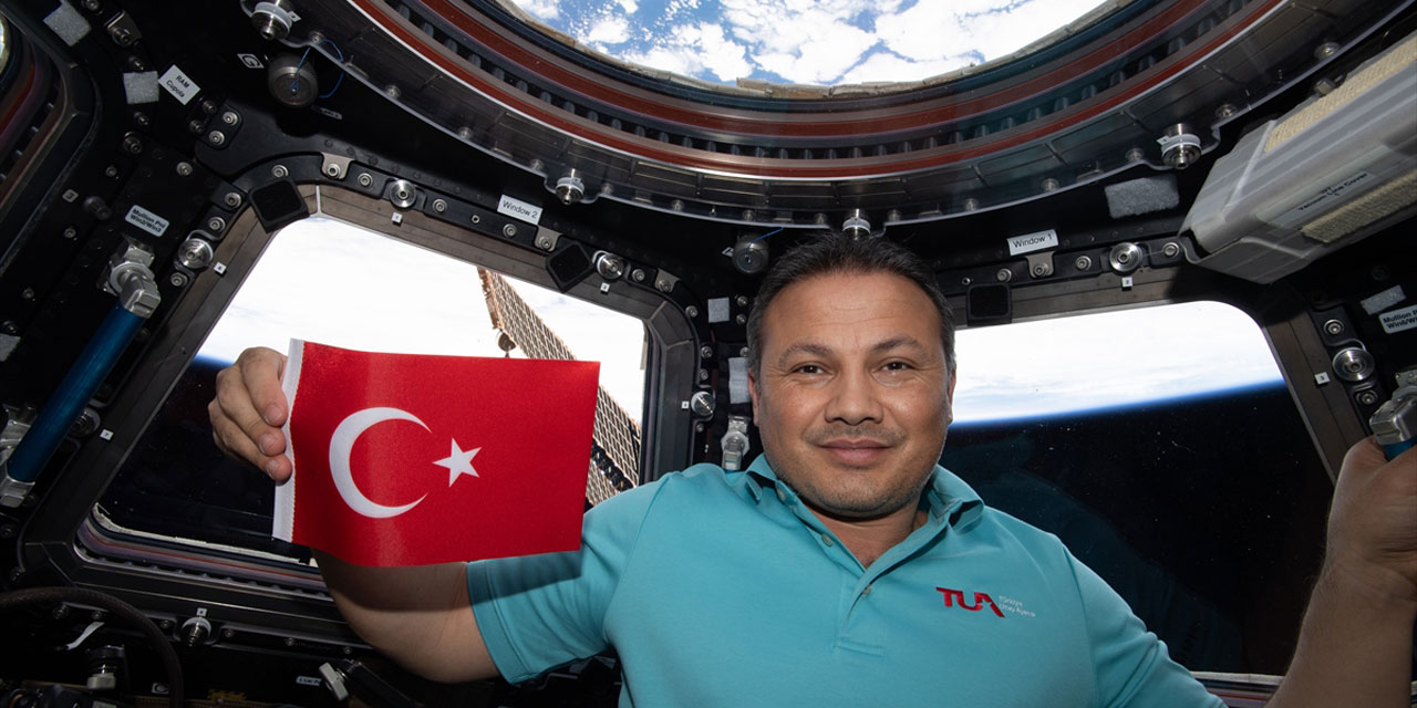 Alper Gezeravcı Uluslararası Uzay İstasyonu'ndan öğrencilerin sorularını yanıtladı!