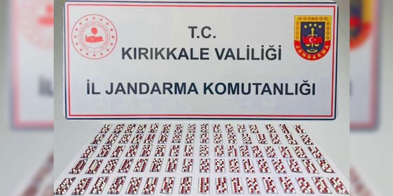 Jandarmanın başarılı operasyonu: Bin 162 uyuşturucu hap ele geçirildi