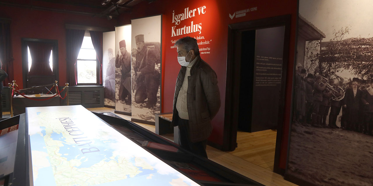 Çankaya Belediyesi tarafından yenilenen Milli Mücadele Müzesi ziyaretçilerini ağırlıyor
