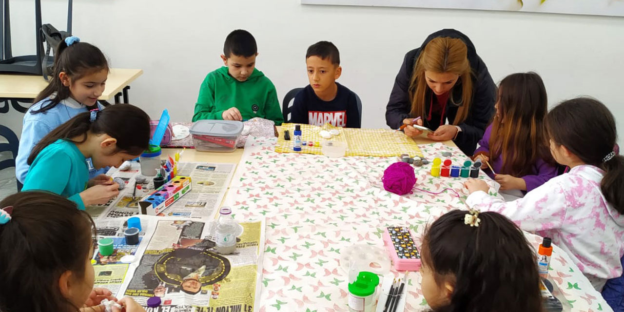 Yenimahalle Belediyesi ara tatilde çocuklar için etkinlik düzenledi