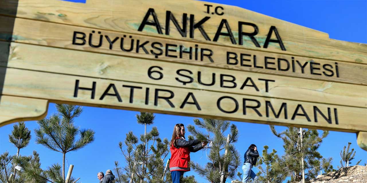 Ankara Büyükşehir Belediyesinden 6 Şubat Depremlerinin yıl dönümü için anlamlı etkinlik