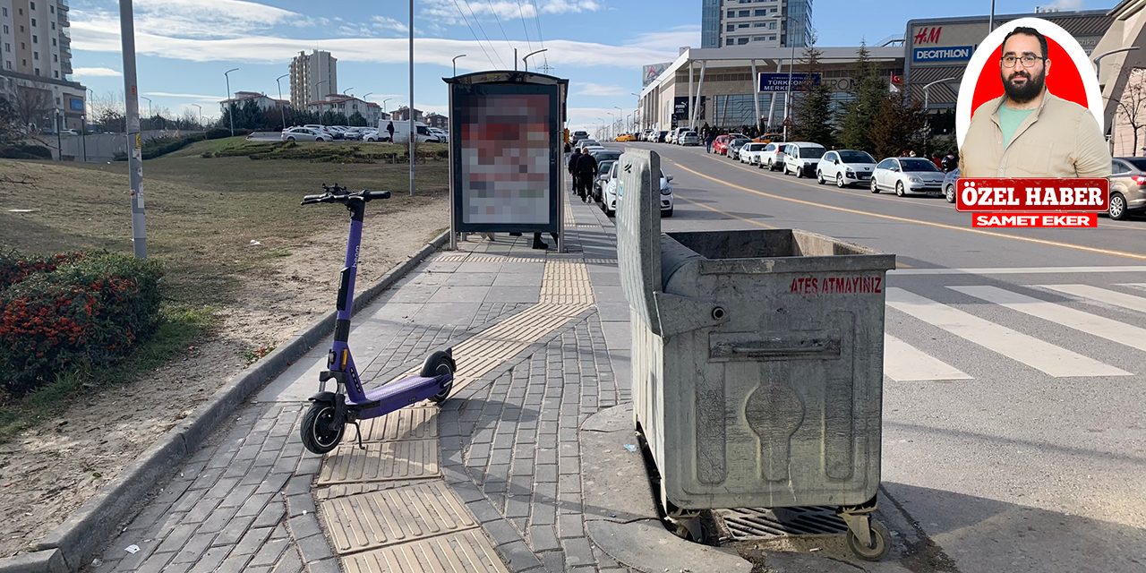 Ankara’nın Etimesgut ilçesinde sarı çizgilerinin olmaması ve var olanın kırık olması ile yaya geçitlerine park eden araçlar