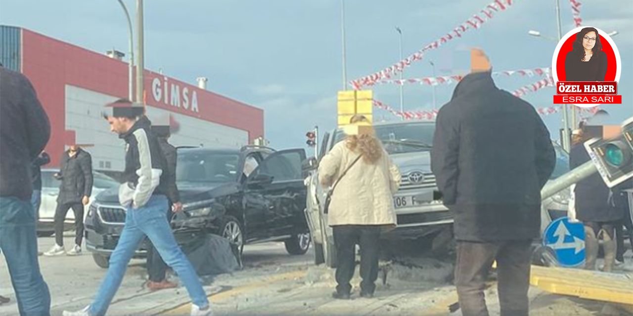 Yenimahalle ve Keçiören'de trafik kazaları: 1 yaralı, araçlar ise pert!