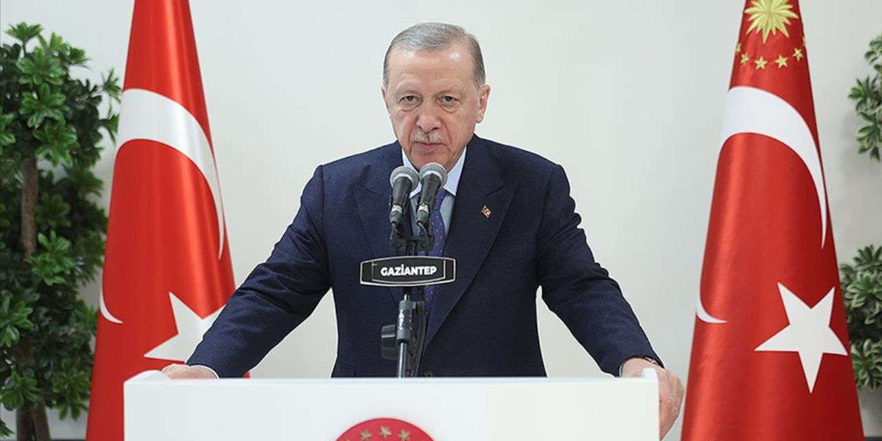 Cumhurbaşkanı Erdoğan Gaziantep'te konuştu: Tüm İslam dünyasının bir çekim alanı olsun