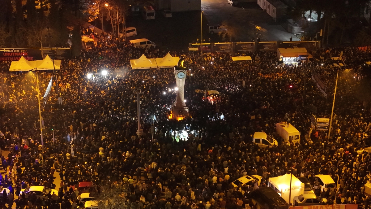 Adıyaman'da "sessiz yürüyüşle" anma