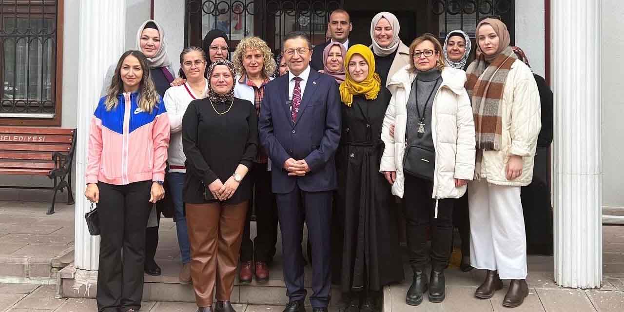 Cumhur İttifakı Altındağ Belediye Başkan Adayı Veysel Tiryaki, Altındağ'da seçim çalışmalarını sürdürüyor