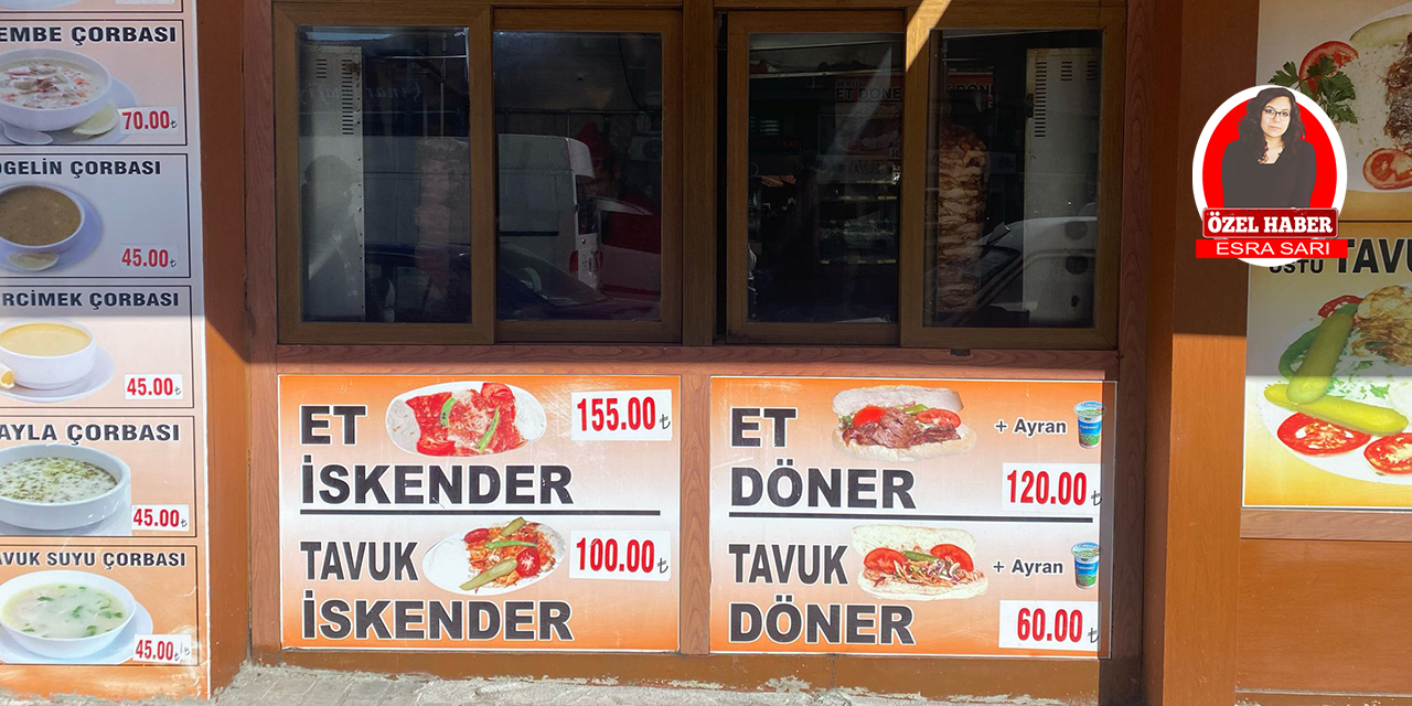 Tavuk döner de artık cep yakıyor!