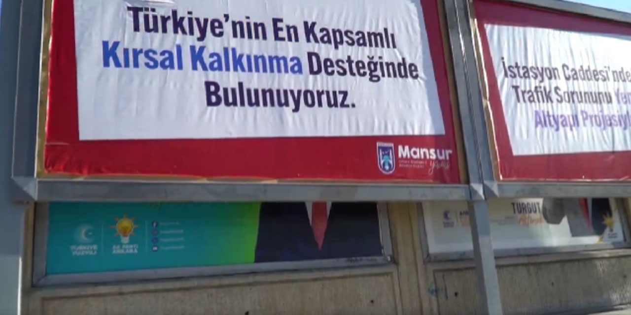 AK Parti Ankara İl Başkanı Hakan Han Özcan'dan Mansur Yavaş'a 'Reklam ve bilboard ' eleştirisi