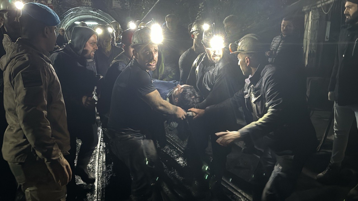Zonguldak'ta madende göçük: 1 işçi kurtarıldı