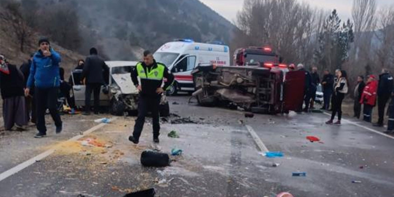 Ankara-Bolu il sınırında büyük kaza!