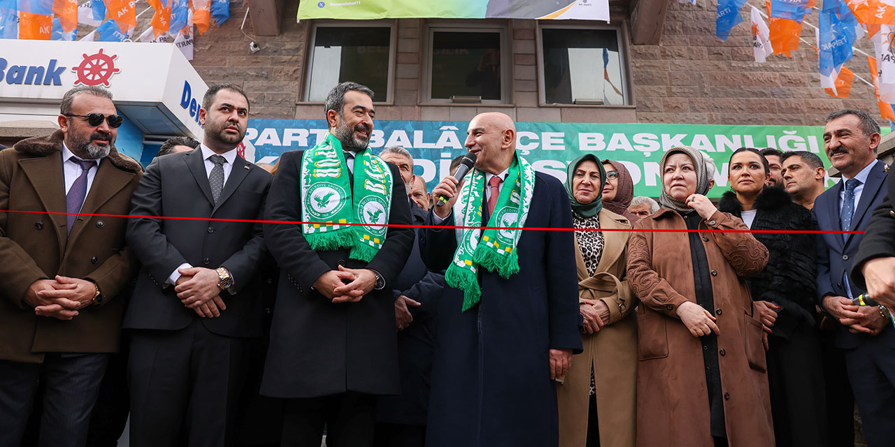 Ankara Büyükşehir Belediye Başkan Adayı Turgut Altınok Bâlâlı vatandaşlarla bir araya geldi