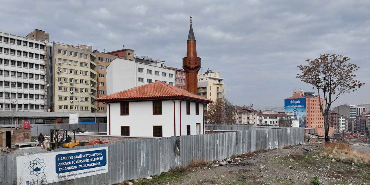 Ankara Büyükşehir Belediyesi 'Tatarlar Cami'ni yeniliyor