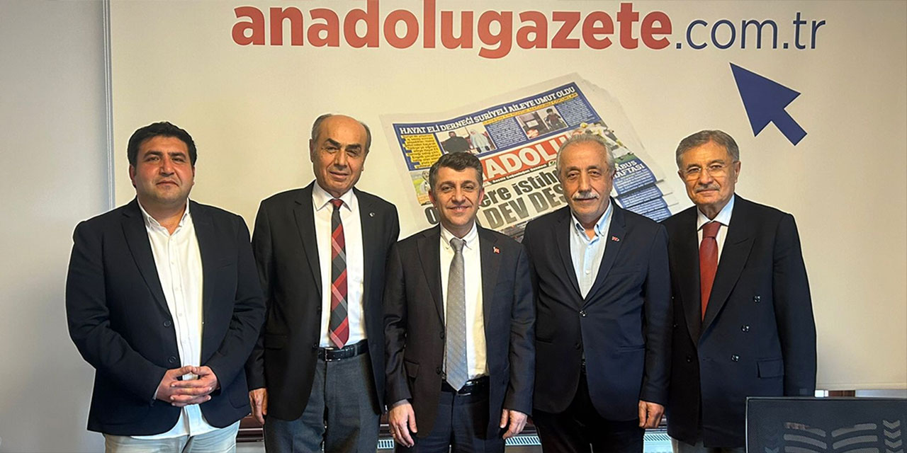 CHP Altındağ Belediye Başkan Adayı Ramazan Değerli'den anadolugazete.com.tr'ye ziyaret