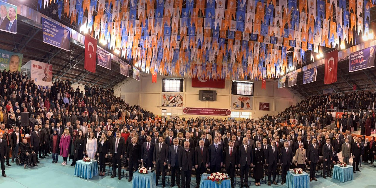 AK Parti Çorum adaylarını açıkladı: 9 Belediye Başkanından 6'sı ile yola devam