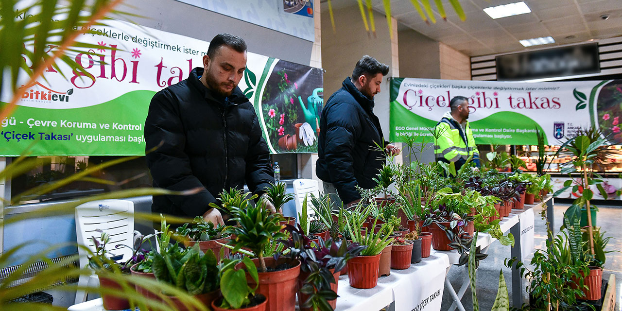 ABB'nin 'Çiçeğim Takas' uygulaması yeniden başlatıldı