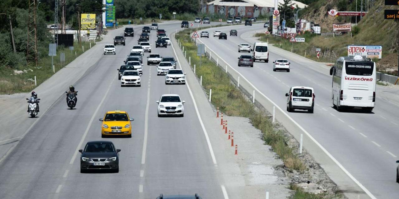 Ankara-Kırıkkale yolunda ulaşım kontrollü sağlanıyor