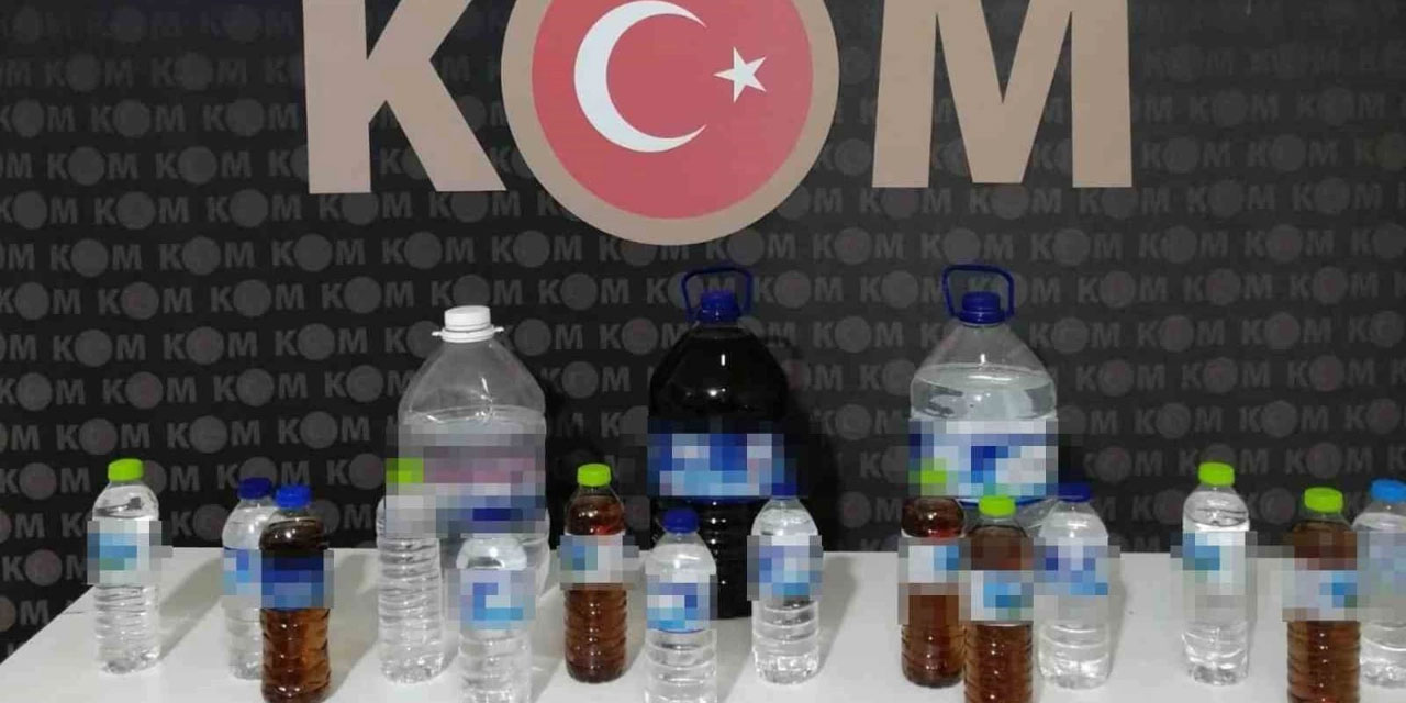 Kırıkkale'de kaçak alkol operasyonu: 410 litre alkol ele geçirildi