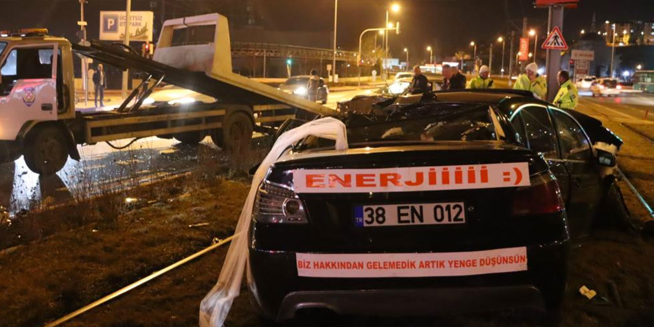 Kayseri'de feci kaza: En mutlu günleri kabusa döndü
