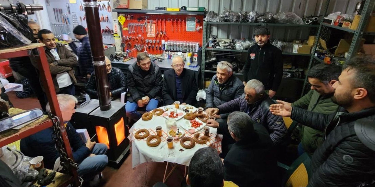 Kemal Kılıçdaroğlu’nun sanayideki mesajlı kahvaltısı!